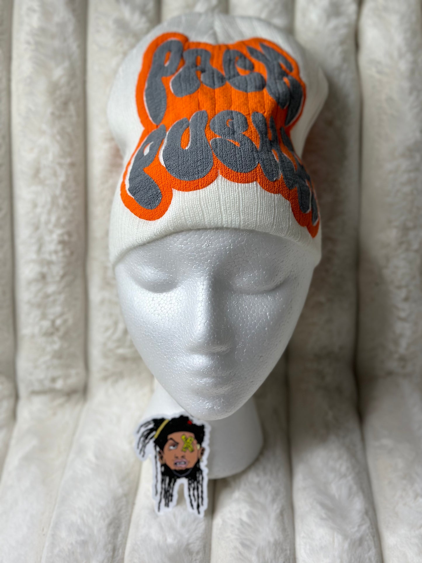 Pack Pusha Puff Print Beanie